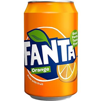 Fanta 300ml Can, Pack of 24 Fanta 300ml Can, Pack of 24