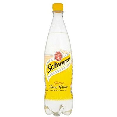 Schweppes Tonic Water 1Ltr Pack of 12 Schweppes Tonic Water 1Ltr Pack of 12