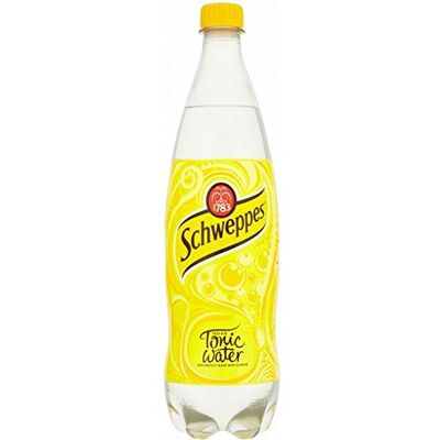Schweppes Indian Tonic Water (1L) Pack of 2 Schweppes Indian Tonic Water (1L) Pack of 2