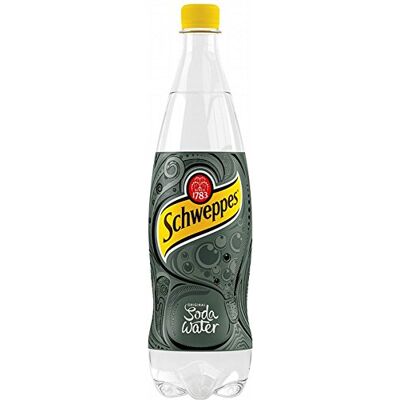 Schweppes Original Soda Water (1L) Pack of 6 Schweppes Original Soda Water (1L) Pack of 6