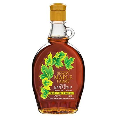 Shady Farm Shady Maple Farm Maple Syrup 250ml (pack of 4) Shady Farm Shady Maple Farm Maple Syrup 250ml (pack of 4)