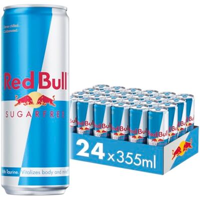 Red Bull - Sugar Free - 24x355ml - Energy drink Red Bull - Sugar Free - 24x355ml - Energy drink