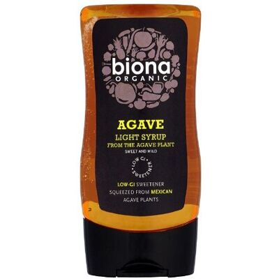 Biona (Pack of 8) Organic Agave Light Syrup Concentrated Biona (Pack of 8) Organic Agave Light Syrup Concentrated