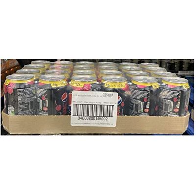 Pepsi - Pepsi Max Cherry No Sugar - Flavor: Cherry - Sugar Free - Volume: 330ml - Cola Pepsi - Pepsi Max Cherry No Sugar - Flavor: Cherry - Sugar Free - Volume: 330ml - Cola