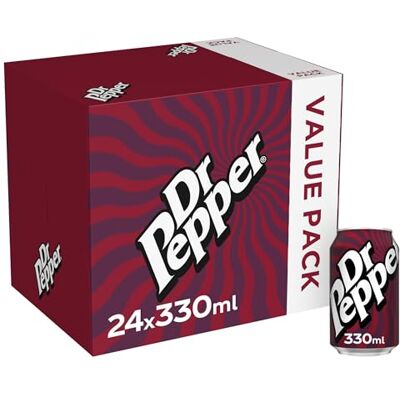 Dr Pepper Cube 24 x 300ml Dr Pepper Cube 24 x 300ml