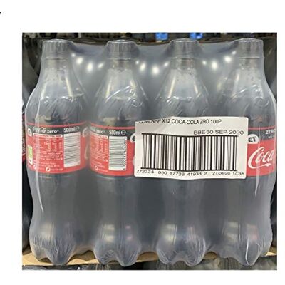 Coca-Cola Coca Cola Zero 500ml PM (12 Count) Coca-Cola Coca Cola Zero 500ml PM (12 Count)