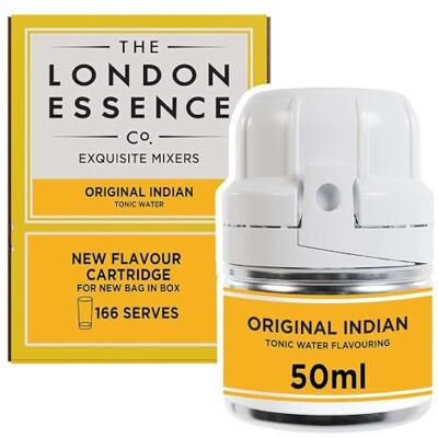 THE LONDON ESSENCE CO. Freshly Infused Indian Tonic Water 50ml Cartridge THE LONDON ESSENCE CO. Freshly Infused Indian Tonic Water 50ml Cartridge
