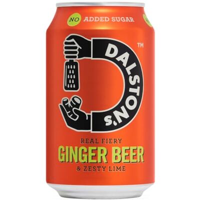 Dalston's Daltson's Ginger Beer with Zesty Lime 330ml Dalston's Daltson's Ginger Beer with Zesty Lime 330ml