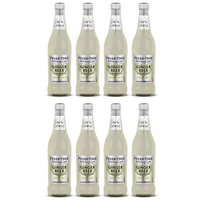 FEVER-TREE Refreshingly Light Ginger Beer 8 x 500ml Bottles FEVER-TREE Refreshingly Light Ginger Beer 8 x 500ml Bottles