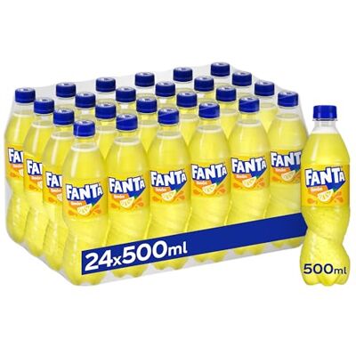 Fanta Lemon Bottle 500ml x 24 Fanta Lemon Bottle 500ml x 24