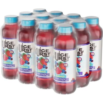 Juice Burst Quench Berry Fruits 500ml x 12 Bottles One of your 5 a day Juice Burst Quench Berry Fruits 500ml x 12 Bottles One of your 5 a day