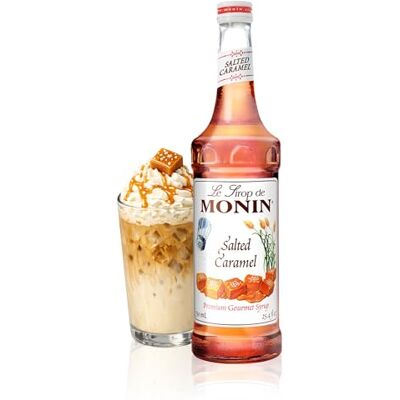 Monin Salted Caramel Syrup, 750 ml Glass Bottle Salted Caramel Salted Caramel Syrup Flavoring for Coffee, Milkshakes, Cocktails, Mochas, Lattes & More, Naturally Flavored, Kosher, Non-GMO Monin Salted Caramel Syrup, 750 ml Glass Bottle Salted Caramel Salted Caramel Syrup Flavoring for Coffee, Milkshakes, Cocktails, Mochas, Lattes & More, Naturally Flavored, Kosher, Non-GMO