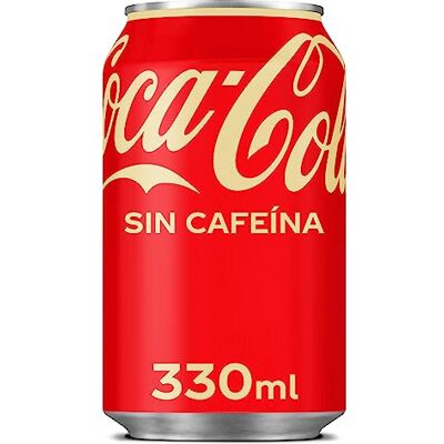 Coca-Cola Refresco Individual de Cola Coca Cola Sin Cafeína lata 33 cl Coca-Cola Refresco Individual de Cola Coca Cola Sin Cafeína lata 33 cl