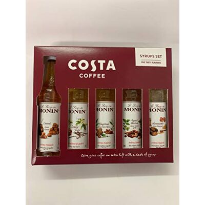 Costa Coffee Syrups Gift Set 5 Pack New Costa Coffee Syrups Gift Set 5 Pack New