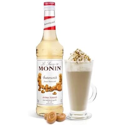We Can Source It Ltd Butterscotch Syrup 700ml, Monin Premium Flavour Syrup for Cocktails, Coffee & Beverages, Vegan Friendly Natural Flavours & Colourings, Bar & Café Use We Can Source It Ltd Butterscotch Syrup 700ml, Monin Premium Flavour Syrup for Cocktails, Coffee & Beverages, Vegan Friendly Natural Flavours & Colourings, Bar & Café Use