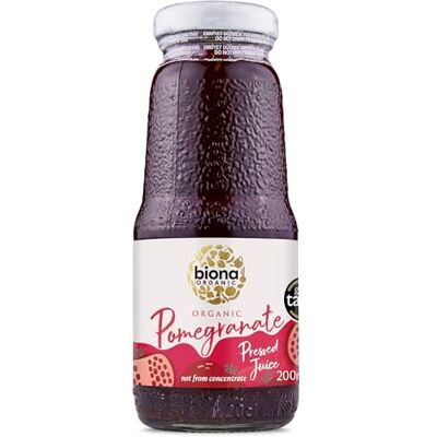 Biona Organic Pomegranate Juice, 200ml Biona Organic Pomegranate Juice, 200ml