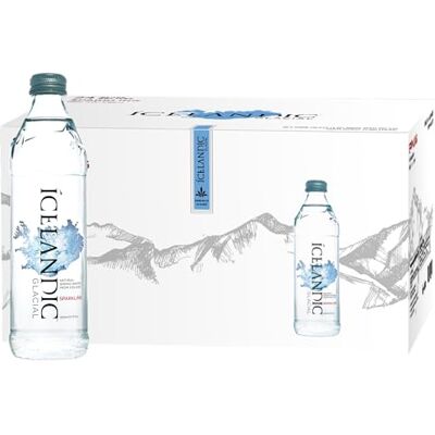 Icelandic Glacial Premium Sparkling Water 330ml Glass Bottles x 24 Per Pack – Alkaline/Low PH, Recycled Packaging, BPA Free, Carbon Neutral from Icelandic Spring. Low TDS and Mineral Content. Icelandic Glacial Premium Sparkling Water 330ml Glass Bottles x 24 Per Pack – Alkaline/Low PH, Recycled Packaging, BPA Free, Carbon Neutral from Icelandic Spring. Low TDS and Mineral Content.