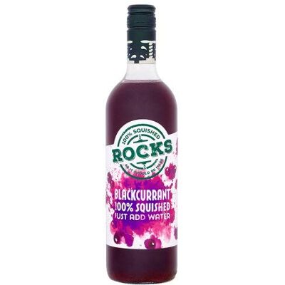 Rocks Organic Blackcurrant Juice Drink 740g Rocks Organic Blackcurrant Juice Drink 740g