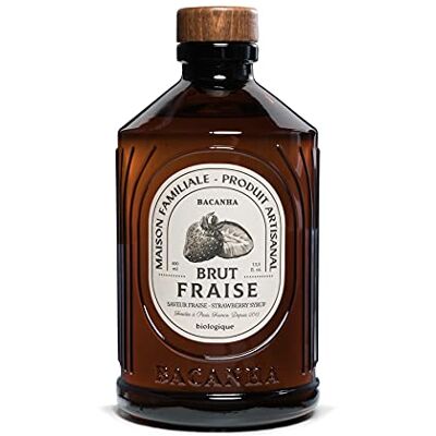 Bacanha Strawberry Syrup 400ml Bacanha Strawberry Syrup 400ml