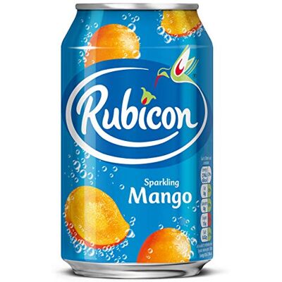 Rubicon Sparkling Mango 330ml 330ml Soft Drink Case of 24 Rubicon Sparkling Mango 330ml 330ml Soft Drink Case of 24