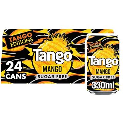 Tango Mango Sugar Free, 330 ml (Pack of 24) Tango Mango Sugar Free, 330 ml (Pack of 24)
