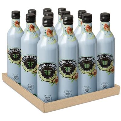 foreva farmers Elderflower and Honey Tonic Water for Gin, Tequila and Other Premium Spirits (Pack of 12 Bottles) Sustainably Curated, Low-Calorie Gin and Tonic Mixer 500ml Bottles foreva farmers Elderflower and Honey Tonic Water for Gin, Tequila and Other Premium Spirits (Pack of 12 Bottles) Sustainably Curated, Low-Calorie Gin and Tonic Mixer 500ml Bottles