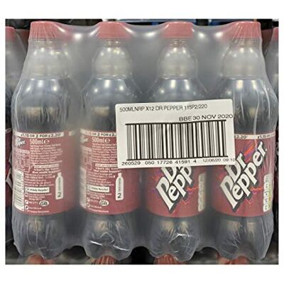 Coca-Cola Dr Pepper 500ml PM (12 Count) Coca-Cola Dr Pepper 500ml PM (12 Count)