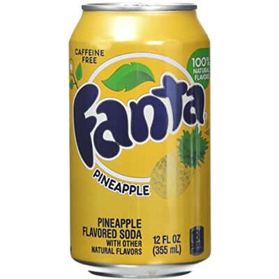 Fanta Pineapple 355 ml (Pack of 24) Fanta Pineapple 355 ml (Pack of 24)