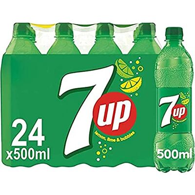 7UP Lemon & Lime 500ml Bottle 24 Pack 7UP Lemon & Lime 500ml Bottle 24 Pack