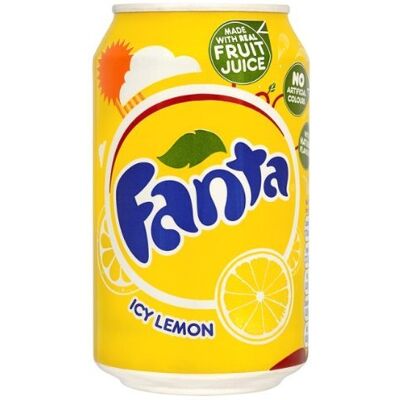 Fanta Lemon 330ml (Pack of 24) Fanta Lemon 330ml (Pack of 24)