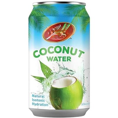 MITRAM Premium Natural Coconut Water 12 x 320ml Cans Multipack Refreshing Hydrating Vegan & Halal Beverage Bulk Drinks Box for Home, Gym, Office & Lunchboxes MITRAM Premium Natural Coconut Water 12 x 320ml Cans Multipack Refreshing Hydrating Vegan & Halal Beverage Bulk Drinks Box for Home, Gym, Office & Lunchboxes