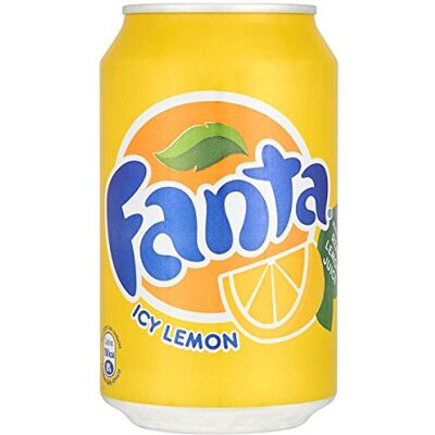 Fanta ICY Lemon 330ml Case of 24 Fanta ICY Lemon 330ml Case of 24