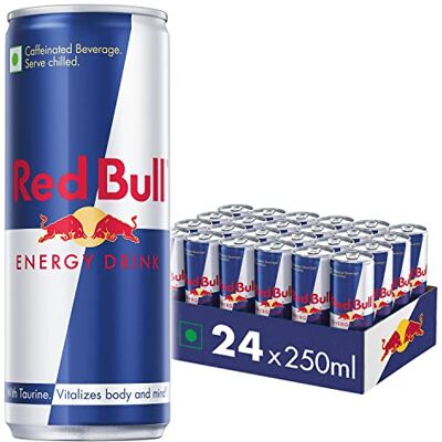 Red Bull Energy Drink Can, 250ml (Pack of 24) Mixed Fruit Red Bull Energy Drink Can, 250ml (Pack of 24) Mixed Fruit