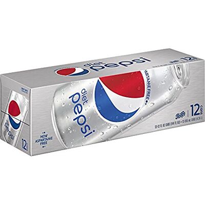 Pepsi Cola, Diet, 12 Oz Cans (Pack Of 24) Pepsi Cola, Diet, 12 Oz Cans (Pack Of 24)