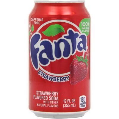 Fanta Strawberry 12 oz 355 ml (Pack of 3) Fanta Strawberry 12 oz 355 ml (Pack of 3)
