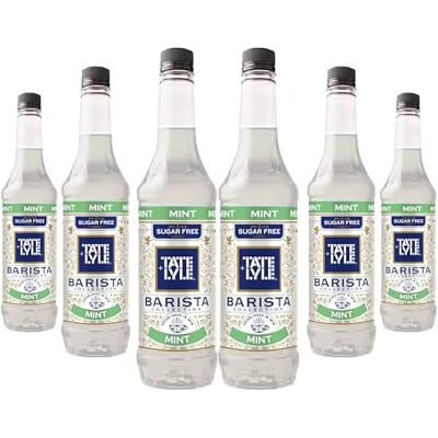 Tate & Lyle Sugar Free Mint Syrup Kosher Certified and Allergen Free, Vegan and Vegetarian Friendly Sugar Free Syrup, Cold Drinks and Hot Drinks Produced in the UK 6 x 1L Tate & Lyle Sugar Free Mint Syrup Kosher Certified and Allergen Free, Vegan and Vegetarian Friendly Sugar Free Syrup, Cold Drinks and Hot Drinks Produced in the UK 6 x 1L