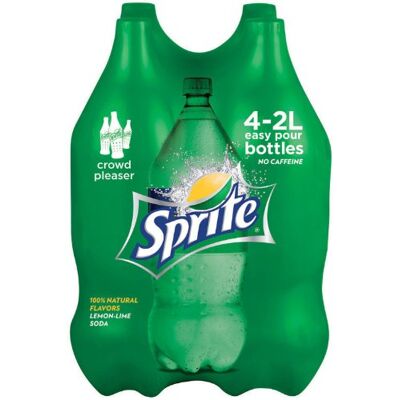 Sprite 2L bottles 4 ct. Sprite 2L bottles 4 ct.
