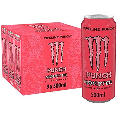 Monster - Pipeline Punch - 9 x 500 ml - Energy Drink Monster - Pipeline Punch - 9 x 500 ml - Energy Drink