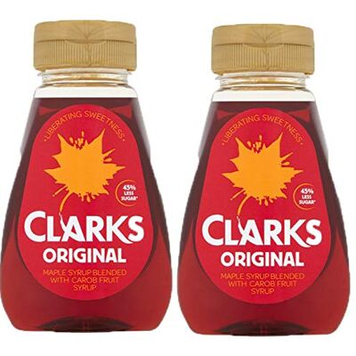 Clark s Original Maple Syrup Twin Pack ( 2 x 180ml) Clark s Original Maple Syrup Twin Pack ( 2 x 180ml)