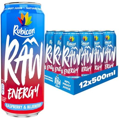 Rubicon - RAW - Raspberry & Blueberry - Energy drink Rubicon - RAW - Raspberry & Blueberry - Energy drink
