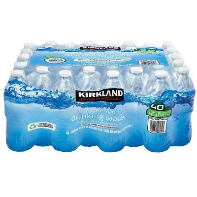 KIRKLAND Signature Natural Spring Water, 40 x 500ml KIRKLAND Signature Natural Spring Water, 40 x 500ml