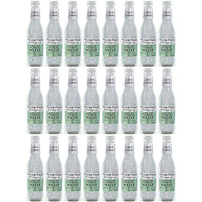 FEVER-TREE Fever Tree Refreshingly Light Elderflower Tonic Water, 200ml, 24 Bottles FEVER-TREE Fever Tree Refreshingly Light Elderflower Tonic Water, 200ml, 24 Bottles
