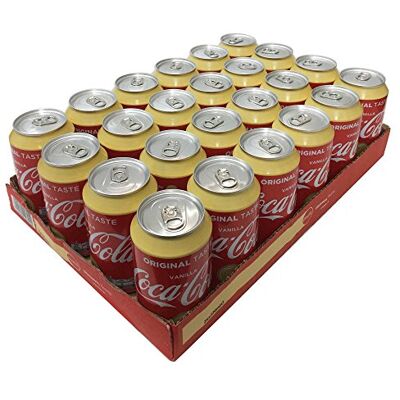 Coca-Cola Coca Cola Vanilla 24 x 330ml Coca-Cola Coca Cola Vanilla 24 x 330ml