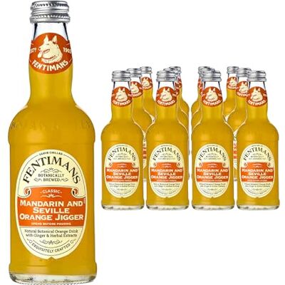 Fentimans Mandarin Seville Orange Botanically Brewed, 12 Pack, 275ml Bottle Zesty drink combining sweet mandarin juice with bitter Seville orange extracts. Fentimans Mandarin Seville Orange Botanically Brewed, 12 Pack, 275ml Bottle Zesty drink combining sweet mandarin juice with bitter Seville orange extracts.