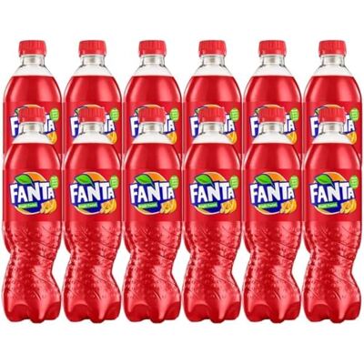 Fanta Fruit Twist Soft Drink Bottle 500 Ml (Pack of 24) Fanta Fruit Twist Soft Drink Bottle 500 Ml (Pack of 24)