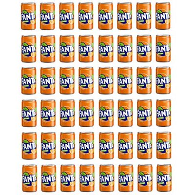 Fanta 48x Mini Orange Orange Lemonade can 150ml 100% Italian Oranges Fanta 48x Mini Orange Orange Lemonade can 150ml 100% Italian Oranges