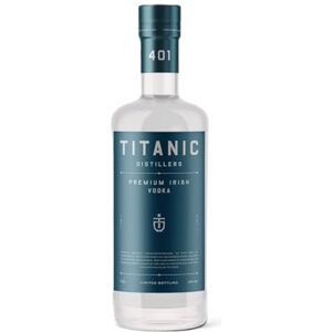 Titanic Distillers , Premium Irish Vodka, Crisp, Smooth & Clean Spirit, Distilled Using Finest Sugar Beet & Spring Water, Vanilla Sweetness & Zesty Citrusy Tang Flavour, Great Gift, 40% ABV, 700ml Titanic Distillers , Premium Irish Vodka, Crisp, Smooth & Clean Spirit, Distilled Using Finest Sugar Beet & Spring Water, Vanilla Sweetness & Zesty Citrusy Tang Flavour, Great Gift, 40% ABV, 700ml