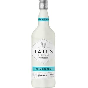 Tails Cock Pina Colada, 14.9% alc/vol., 100 cl / 1L, Crafted with BACARDI Rum, Ready-To-Drink Pre-Mixed Cocktail, Serves 8 Delicious cock in seconds Tails Cock Pina Colada, 14.9% alc/vol., 100 cl / 1L, Crafted with BACARDI Rum, Ready-To-Drink Pre-Mixed Cocktail, Serves 8 Delicious cock in seconds
