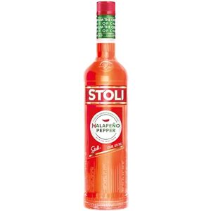 Stoli Halapeño Pepper Flavoured Vodka 70cl, 37.5% Bold and Spicy, Natural Chili and Lime Infused Stoli Halapeño Pepper Flavoured Vodka 70cl, 37.5% Bold and Spicy, Natural Chili and Lime Infused