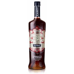 Canti Superior Red Vermouth from Turin 18%, Citrusy Aperitif, Notes of Spices, China, and Roman Wormwood, 1x1L Canti Superior Red Vermouth from Turin 18%, Citrusy Aperitif, Notes of Spices, China, and Roman Wormwood, 1x1L